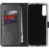 Selencia Echtleder Klapphülle Samsung Galaxy A50 / A30s - Schwarz