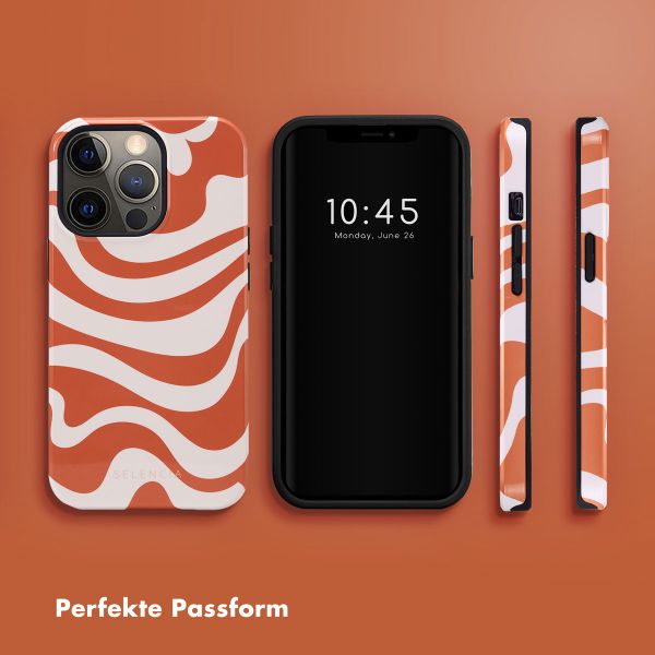 Selencia Vivid Back Cover Apple iPhone 13 Pro - Dream Swirl Orange