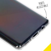 Accezz Clear TPU Backcover Samsung Galaxy A51 - Transparent