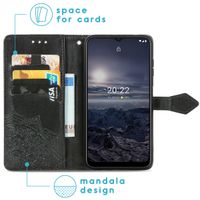 imoshion Mandala Klapphülle für das Nokia G11 / G21 - Schwarz