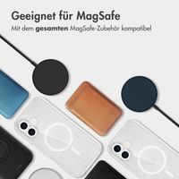 imoshion Sparkle Back Cover mit MagSafe für das iPhone 16 - Transparent