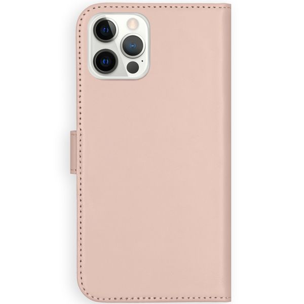 Selencia Echtleder Klapphülle Apple iPhone 12 (Pro) - Dusty Pink