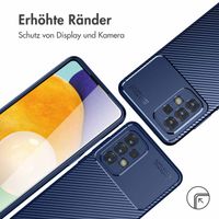 imoshion Carbon-Hülle Samsung Galaxy A33 - Blau
