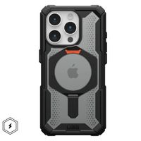 UAG Plasma XTE Back Cover MagSafe für das iPhone 15 Pro - Schwarz / Orange