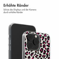 imoshion Design Hülle iPhone 14 - Leopard Pink