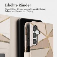 imoshion Design Klapphülle Samsung Galaxy A16 - Beige Graphic
