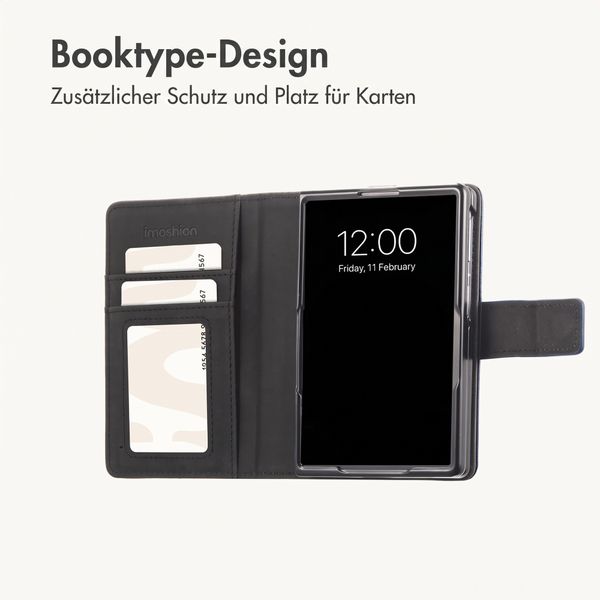 imoshion Luxuriöse Klapphülle Samsung Galaxy Z Fold 8 - Dunkelblau