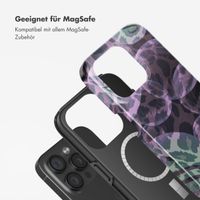 Selencia Vivid Tough Back Cover MagSafe für das iPhone 15 Pro - Leo Bubble Green