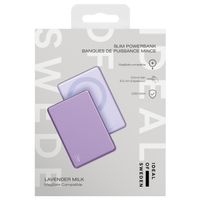 iDeal of Sweden Slim MagSafe Powerbank 5.000 mAh - Kabellose Powerbank - Lavender Milk