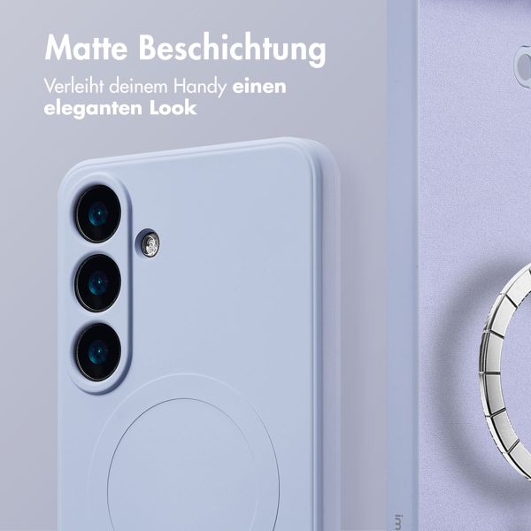 imoshion Color Back Cover mit MagSafe für das Samsung Galaxy S25 Plus - Lila