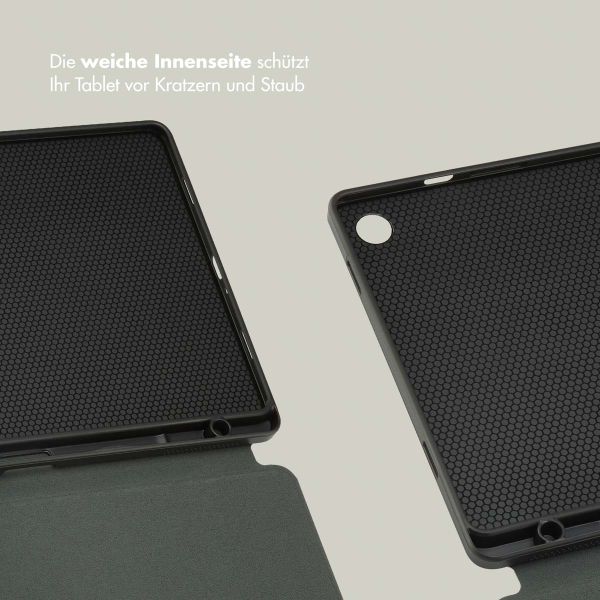 Selencia Vivid Klapphülle Samsung Galaxy Tab A9 Plus - Desert Waves Beige