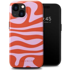 Selencia Vivid Back Cover Apple iPhone 15 - Dream Swirl Pink