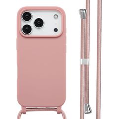 imoshion SilikonHülle mit Band Apple iPhone 17 Pro - Sand Pink