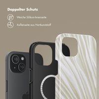 Selencia Vivid Rückabdeckung mit MagSafe Apple iPhone 15 - Nature Light Brown