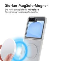 imoshion Color Guard Back Cover mit MagSafe Samsung Galaxy Z Flip 7 FE - Weiß