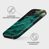 Burga Tough Back Cover für das iPhone 16 Pro Max - Emerald Pool