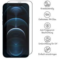 Accezz Full Cover Screen Protector aus gehärtetem Glas Apple iPhone 12 (Pro)