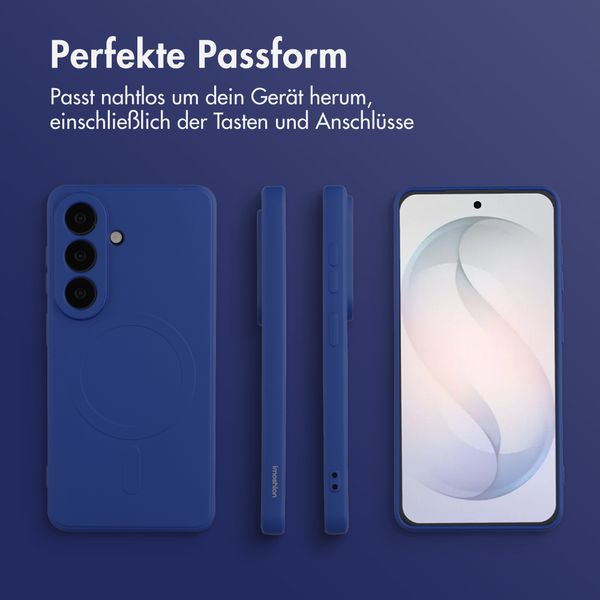 imoshion Color Back Cover mit MagSafe Samsung Galaxy S26 - Royal Blue