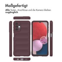 imoshion EasyGrip Back Cover für das Samsung Galaxy A13 (4G) - Aubergine