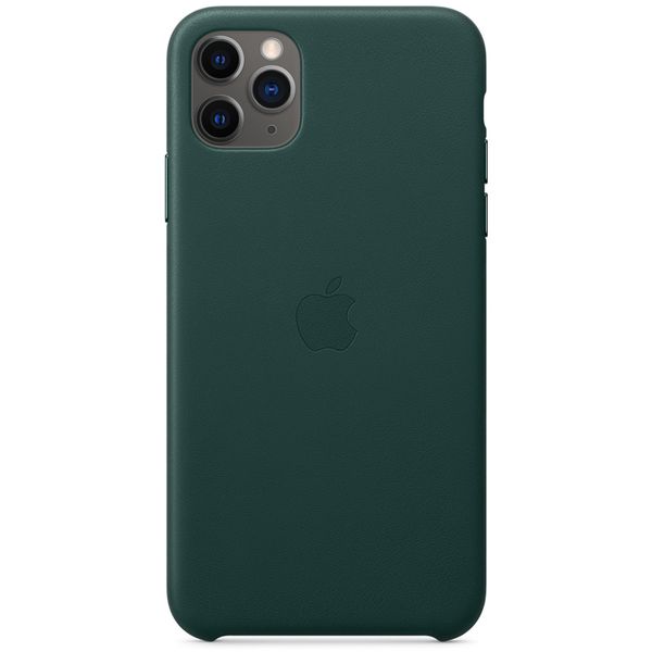 Apple Leder-Case Forest Green für das iPhone 11 Pro Max