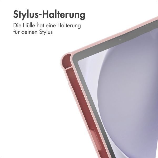 imoshion Origami Klapphülle Samsung Galaxy Tab A9 8.7 Zoll - Rosa