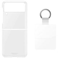 Samsung Original Silicone Clear Cover Ring für das Galaxy Z Flip 3 - Transparent