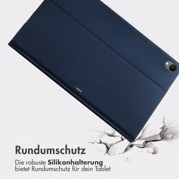 Accezz Classic Klapphülle Samsung Galaxy Tab S11 - Dunkelblau