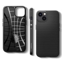 Spigen Liquid Air™ Backcover Apple iPhone 13 - Schwarz