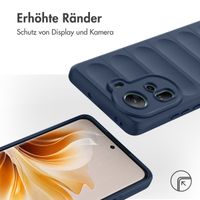 imoshion EasyGrip Back Cover für das Oppo Reno 11 - Dunkelblau