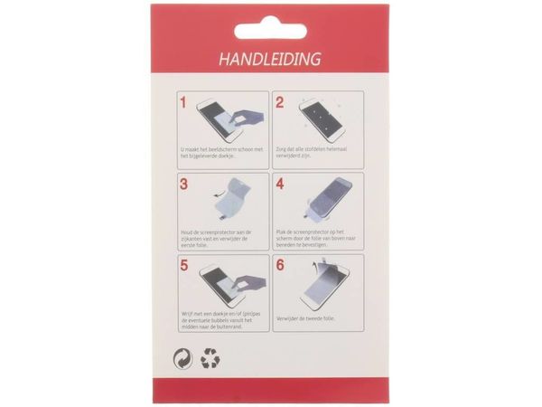 Matter Anti Fingerprint Screenprotector für iPhone 5/5s/SE