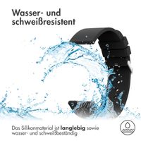 imoshion Silikonband -   Universelle 24 mm Anschluss - Schwarz