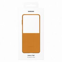 Samsung Original KindSuit Vegan Leather Case Samsung Galaxy Z Flip 7 - Camel