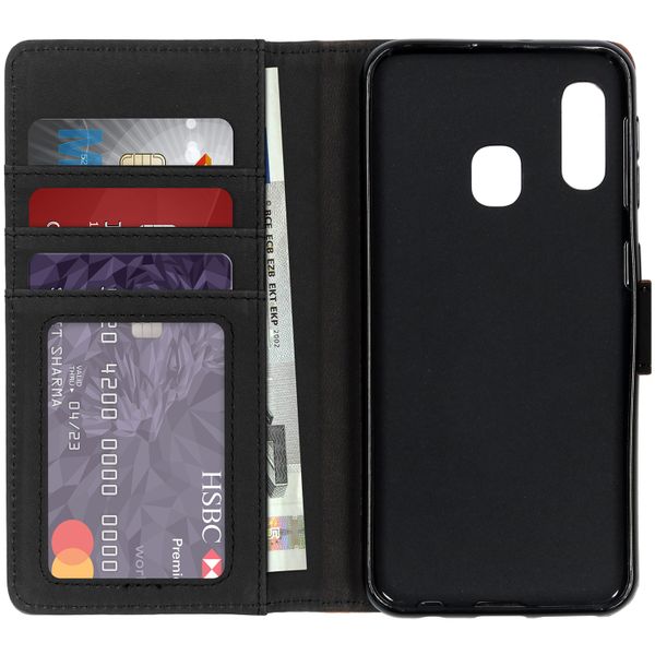 imoshion Luxuriöse Klapphülle Samsung Galaxy A20e - Hellblau