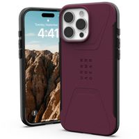 UAG Civilian Backcover MagSafe für das iPhone 16 Pro Max - Bordeaux