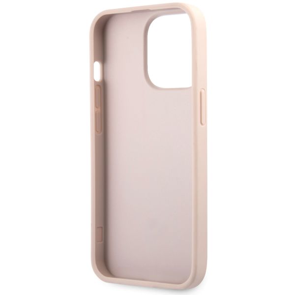 Guess 4G Metal Logo Back Cover Apple iPhone 13 Pro Max - Rosa