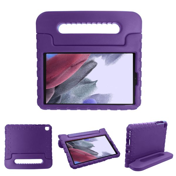 imoshion Hülle mit Handgriff kindersicher Galaxy Tab A7 Lite -Violett