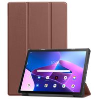 imoshion Trifold Klapphülle Lenovo Tab M10 Plus (3rd gen) - Braun