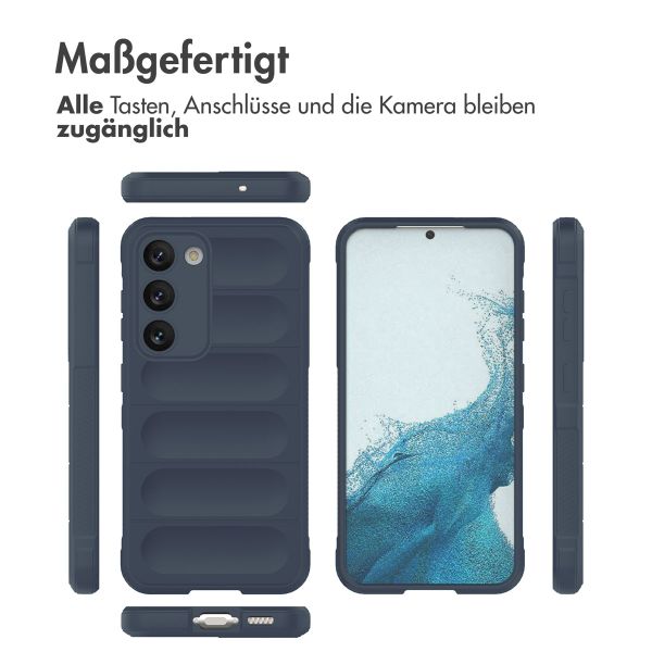 imoshion EasyGrip Back Cover für das Samsung Galaxy S23 - Dunkelblau