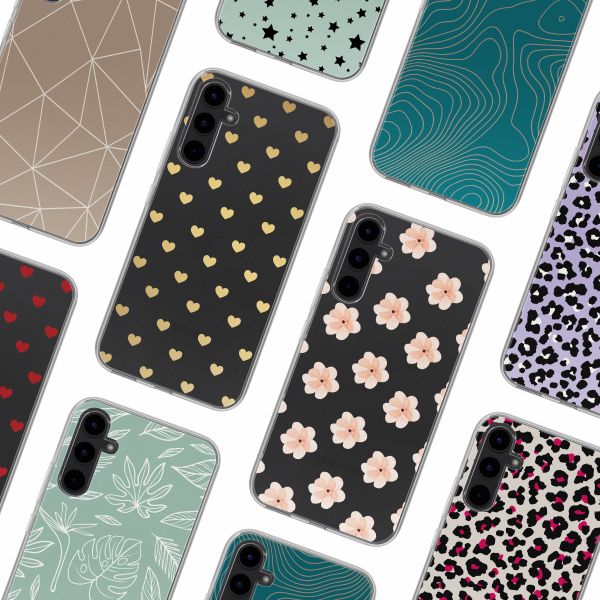 imoshion Design Hülle Samsung Galaxy A34 (5G) - Golden Hearts
