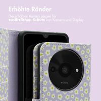 imoshion Design Klapphülle Xiaomi Redmi A3 - White Daisy