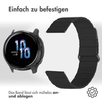 imoshion Magnetlederarmband - 22-mm-Universalanschluss - Schwarz