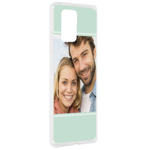 Gestalte deine eigene Samsung Galaxy S10 Lite Gel Hülle - Transparent