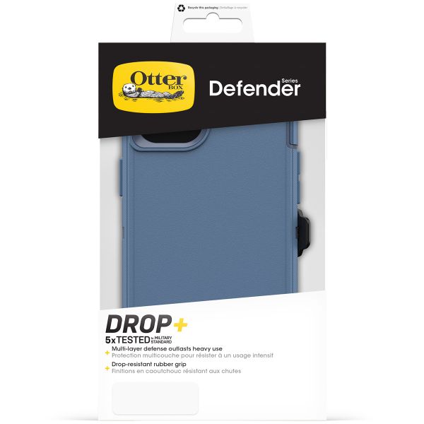 OtterBox Defender Rugged Case für das iPhone 15 Plus - Baby Blue Jeans