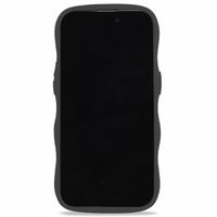 Holdit Wavy Case für das iPhone 14 Pro - Black / Mirror