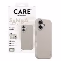 CARE by PanzerGlass Modisches Case Samba mit MagSafe Apple iPhone 17 - Vanilla Beige