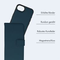 imoshion Herausnehmbare 2-in-1 Luxus-Bookcase Apple iPhone 17e / 16e - Blau