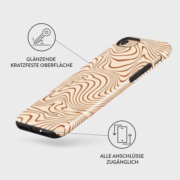 Burga Tough Back Cover für das iPhone SE (2022 / 2020) / 8 / 7 - Déjà Vu