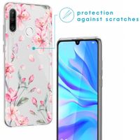 imoshion Design Hülle Huawei P30 Lite - Blume - Rosa