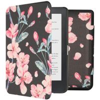 imoshion Design Slim Hard Case Sleepcover für das Kobo Clara HD - Blossom