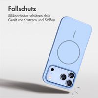 imoshion Color Backcover mit Thin MagSafe Ring Apple iPhone 18 Pro / 17 Pro - Hellblau